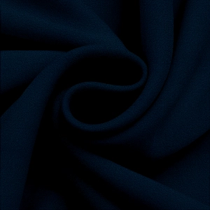 Портьерная ткань однотонная бархатная синяя