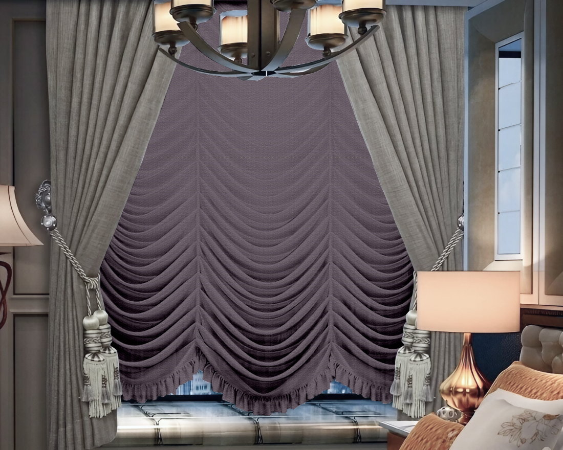 Французские шторы из ткани FARGO 01