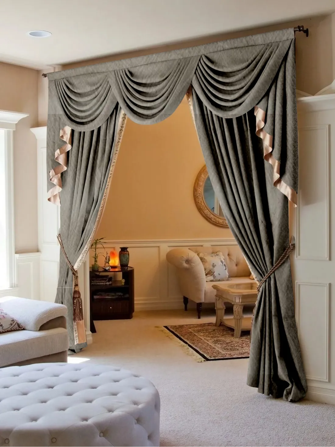 Итальянские шторы из ткани COVERLET 22 SAND