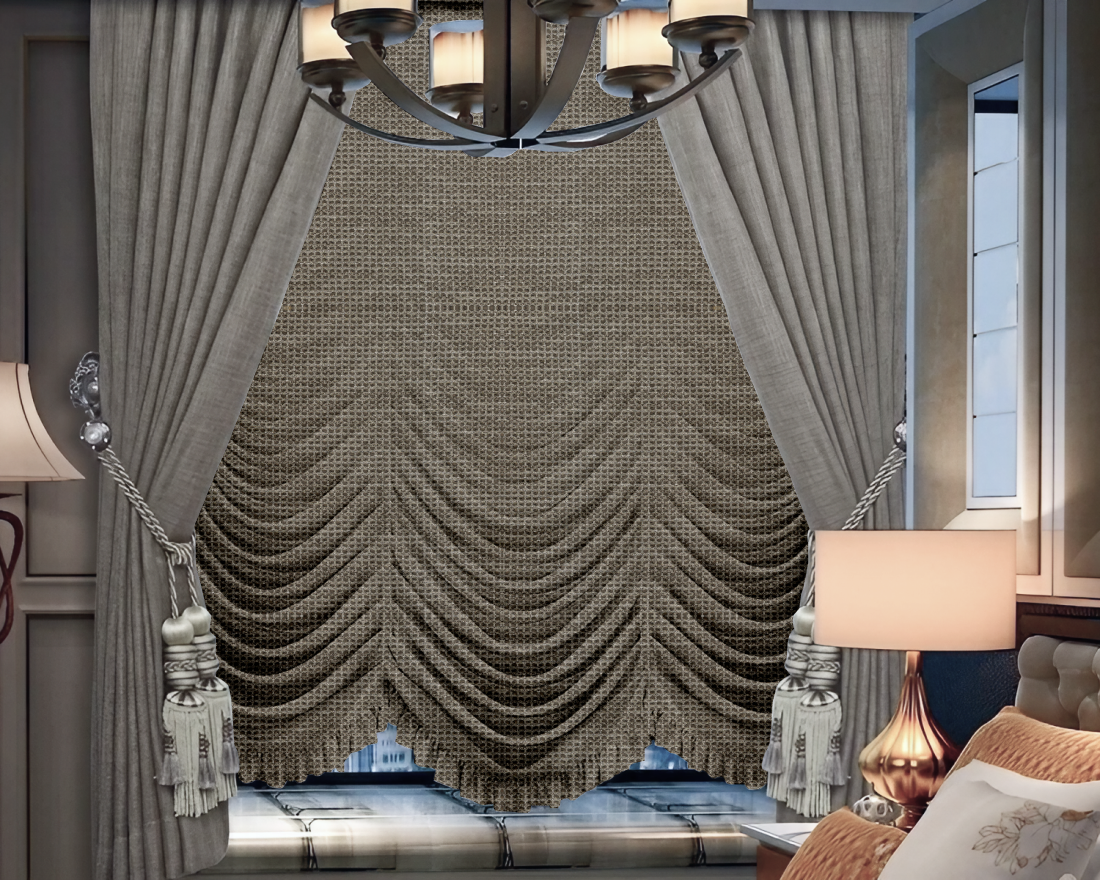 Французские шторы из ткани 233-27 Stella