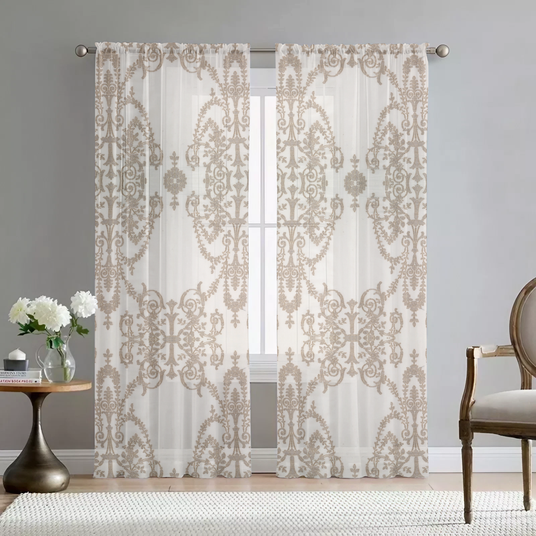 Шторы из ткани GLENPATRICK BEIGE