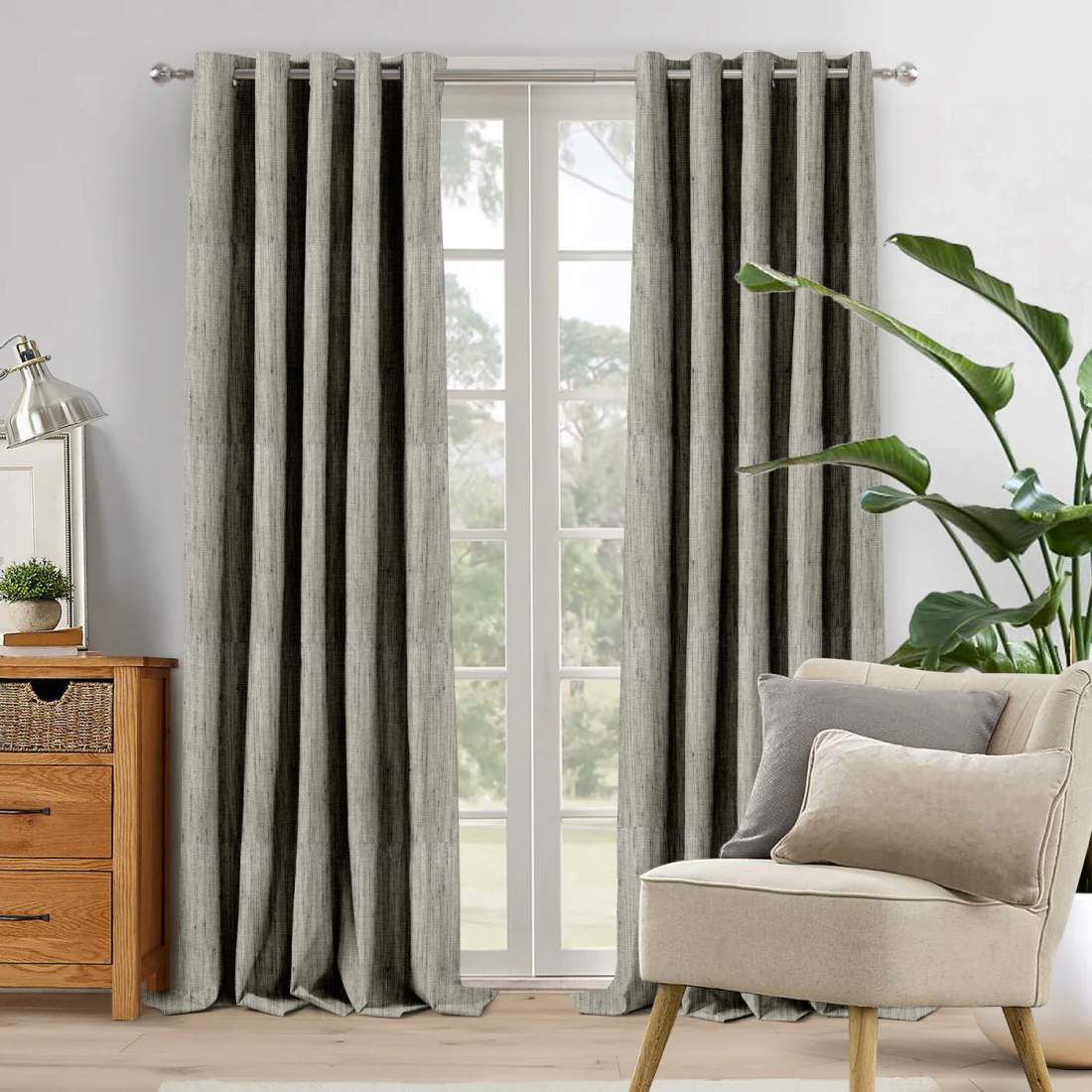 Классические шторы из ткани 236-64 Seaside