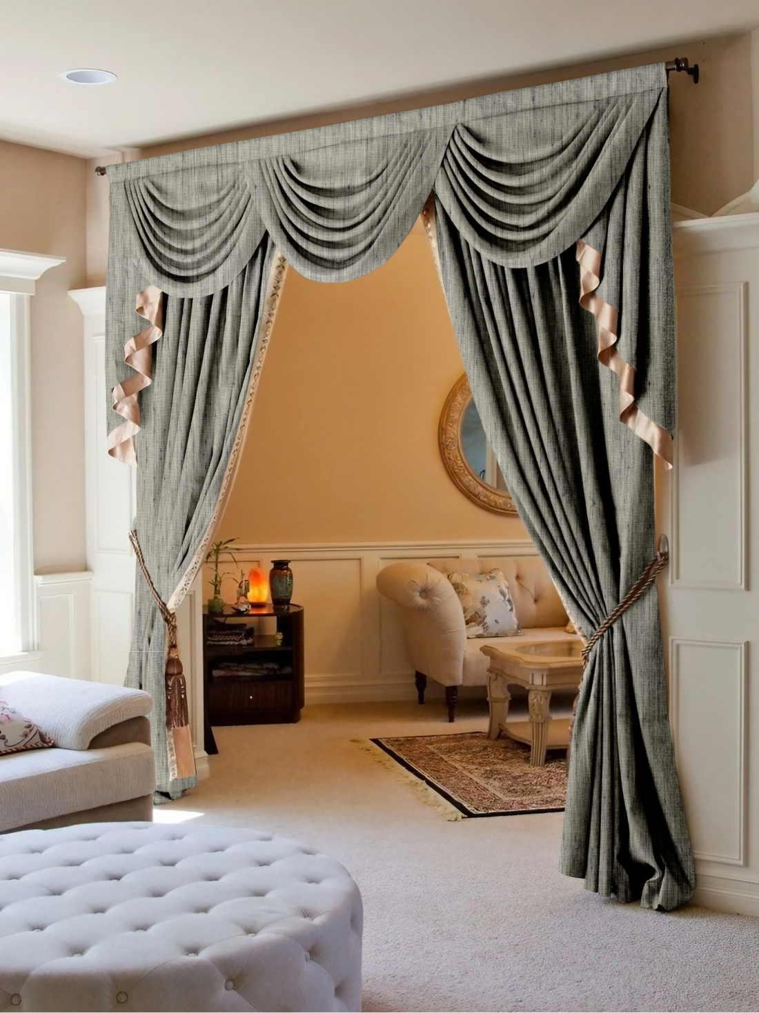 Итальянские шторы из ткани 236-64 Seaside