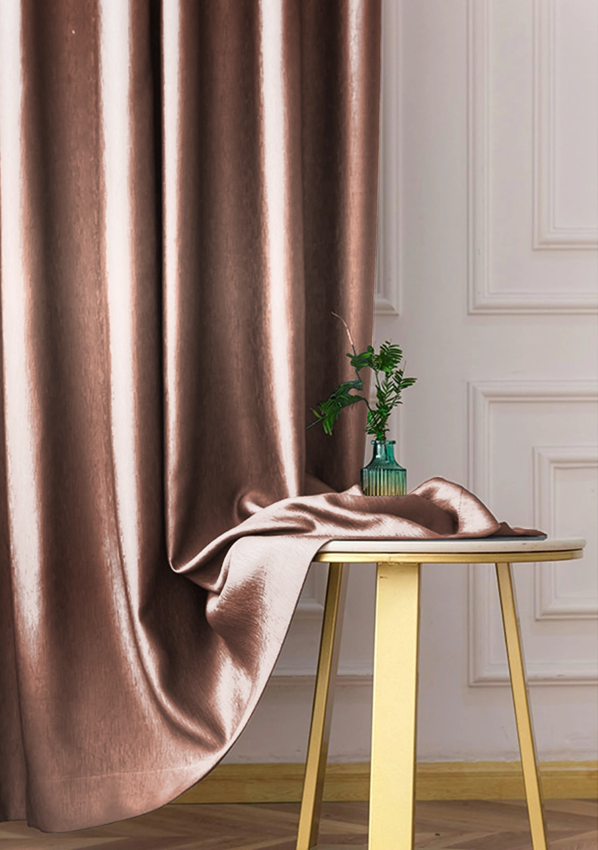 Прямые шторы из коллекции LUXURY 196 SHRIMP