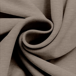 Портьерная однотонная ткань светло-коричневого цвета